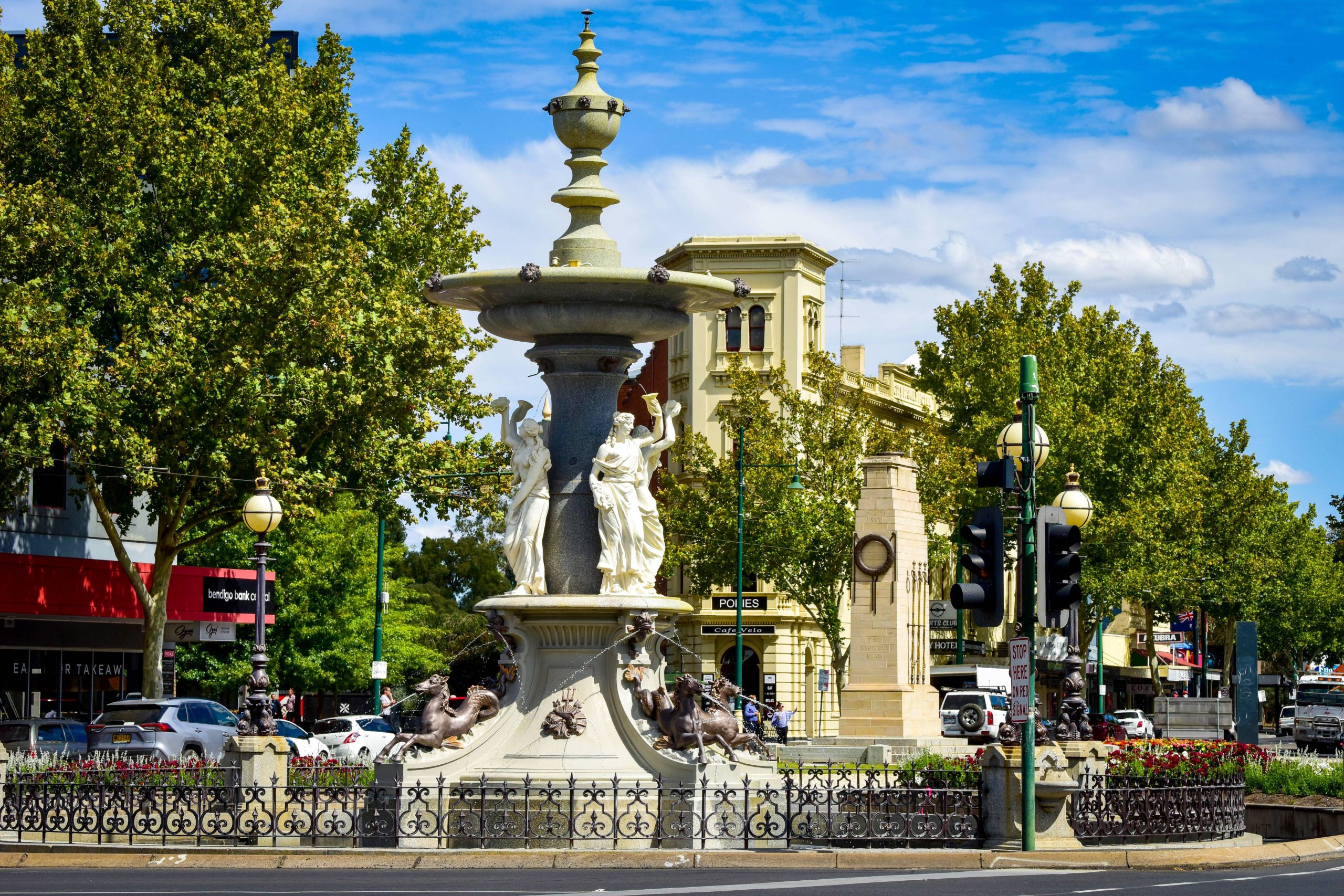 Bendigo Alexandra Fountain scaled