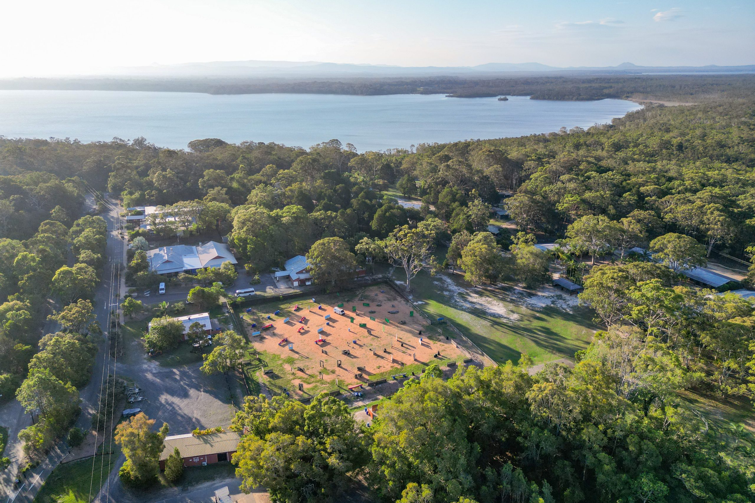 Aerial Laser Tag and Retreat.Lake  scaled