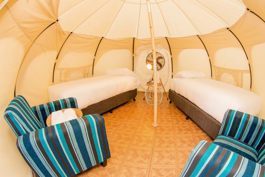 BIG4 Yarra Valley Park Lane Holiday Park - Glamping - Belle Tent - Family - Second Tent